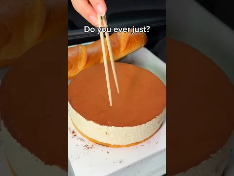 Do you ever just? #food #eating #mukbang #cake #nutella