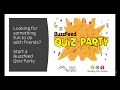 Start a Buzzfeed Quiz Party with Friends
