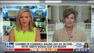Senator Ernst interviews with Sandra Smith on Fox Newsroom
