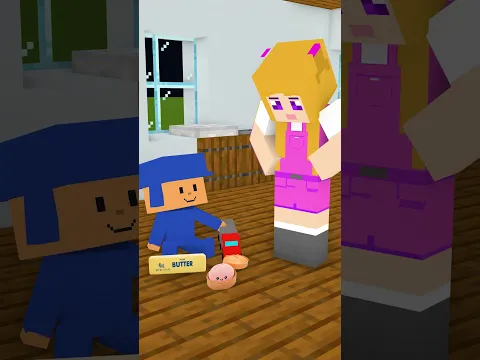 POCOYO PIDE 5 MINUTOS #shorts #minecraft  #robux #roblox #pocoyo
