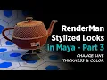 RenderMan Stylized Looks in Maya - Part 3