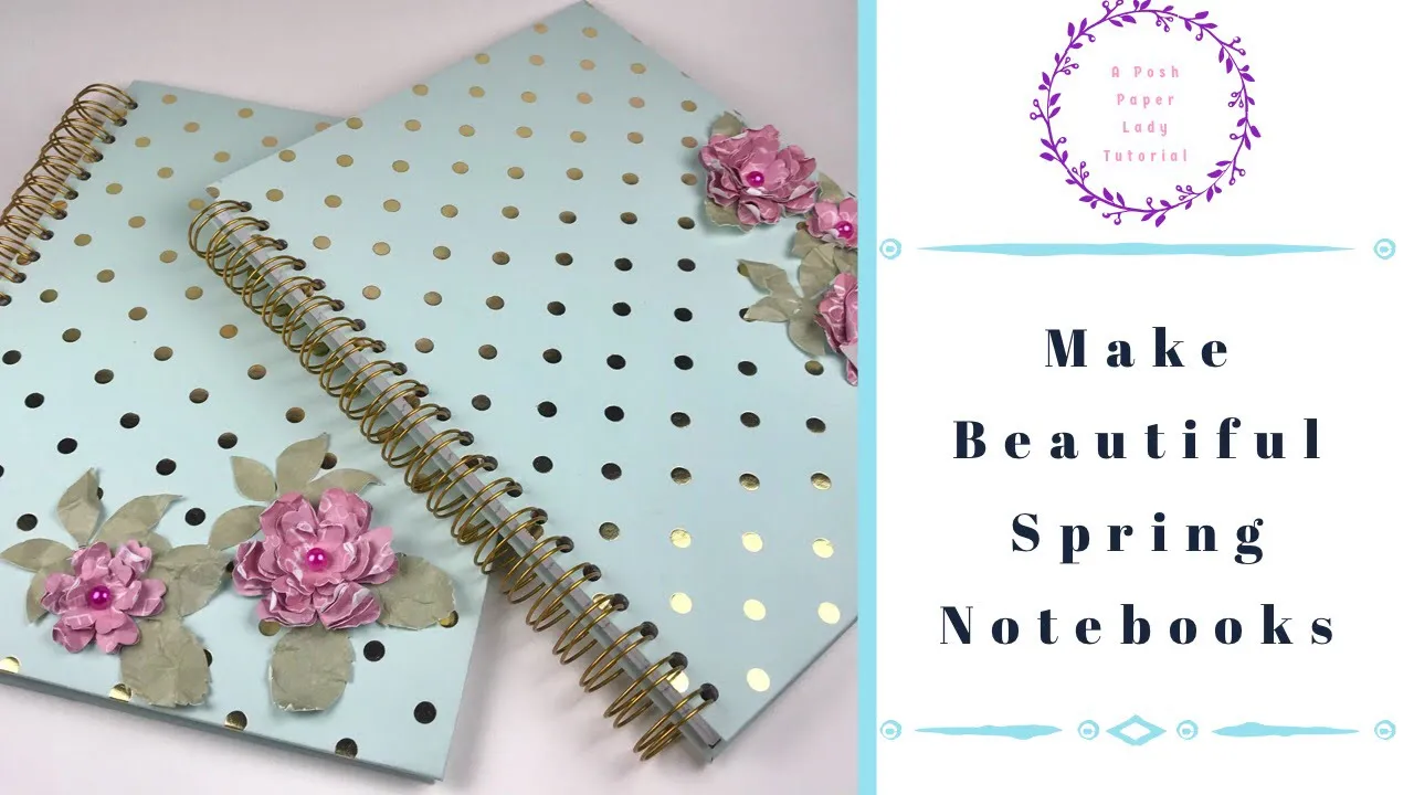 How To Make A Notebook At Home To Sell | Handmade Notebooks Using The Cinch by We R Memory Keepers. 