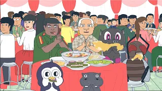 Khu phố bất ổn tập 29: Đám cưới hẻm 48 | Heo Đen Official