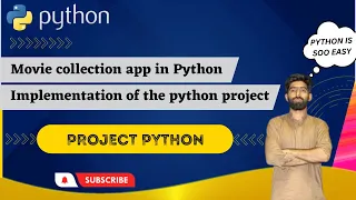 Movie collection App in python implementation of the python project python app development