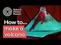 How to make a volcano A super quick and easy project