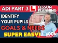 PDI s Ask these questions at the start of your Part 3 test