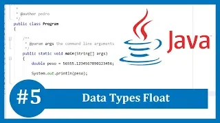 Learn Java Tutorial - Data Types Float