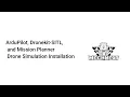 ArduPilot Dronekit-SITL VS Code and Mission Planner Drone Simulation Installation