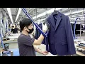 Download Lagu Pabrik pembuatan jaket di Korea. Proses produksi massal jas pria