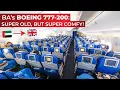 BRUTALLY HONEST Dubai to London aboard BRITISH AIRWAYS old dusty Boeing 777-200ER
