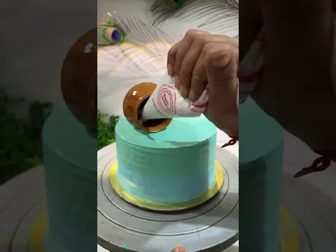 Happy ￼Krishna Janmashtami #jamastami #cake #shorts