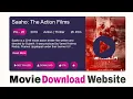 How to make a movie download website post card design - using html and css