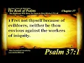 Psalm 37 Bible Book 19 The Book of Psalms - Holy Bible Text