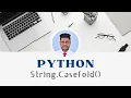 16 Casefold String Casefold Python in Tamil