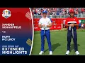 Download Lagu Rory McIlroy vs Xander Schauffele | Extended Highlights | 2020 Ryder Cup