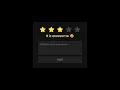 Star Rating System in HTML CSS JavaScript CodingNepal