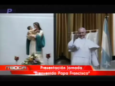 Presentación jornada Bienvenido Papa Francisco