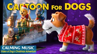 Cartoon For Dogs All Day Relaxing Anti Stress Videos For Dogs Home Alone Christmas Dog TV Music 