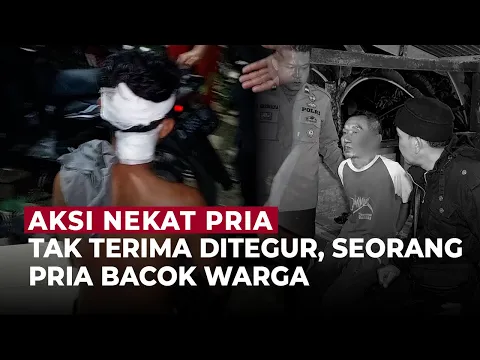Cekcok di Jalanan Pangandaran Berujung Aksi Bacok Brutal, Korban Dilarikan ke RS