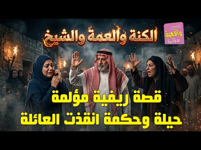 قصة الكنة ( الجنه ) والعمة والشيخ !!! قصة ريفية مؤلمة