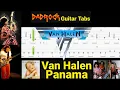 Download Lagu Panama - Van Halen - Lead Guitar + Bass TABS Lesson