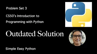 Outdated CS50P Solution - Problem Set 3