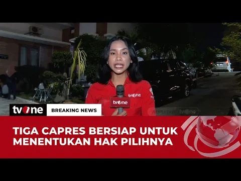 Persiapan 3 Paslon di Hari Pemilu 2024