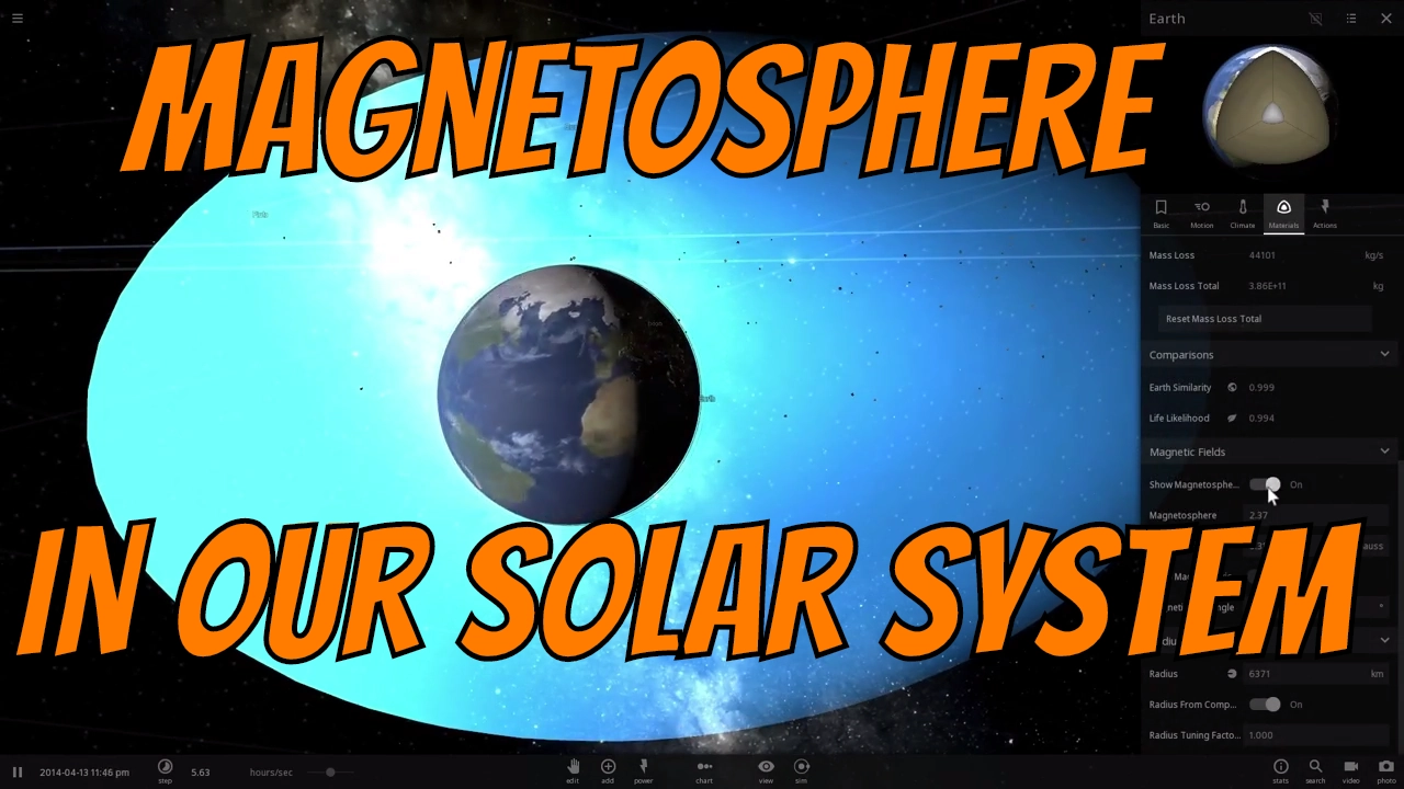 Which Planets and Moons Have Magnetosphere? [Universe Sandbox 2]