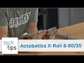 Actobotics X-Rail Compared to 1010 Series - With Kyle