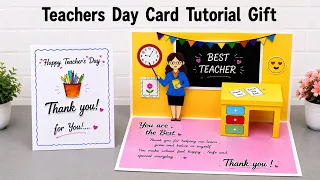  DIY Teacher Day Card 2026 Tutorial Video| Happy Teachers day cards ideas| Teachers Day crafts 