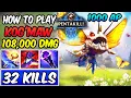 32 KILLS AP KOG MAW IS BROKEN - PENTAKILL Best Build Runes S16 HOW TO PLAY KOG MAW GUIDE S