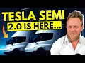 Tesla heeft zojuist het vernieuwde ontwerp van de vrachtwagen onthuld (volumeproductie 2026)