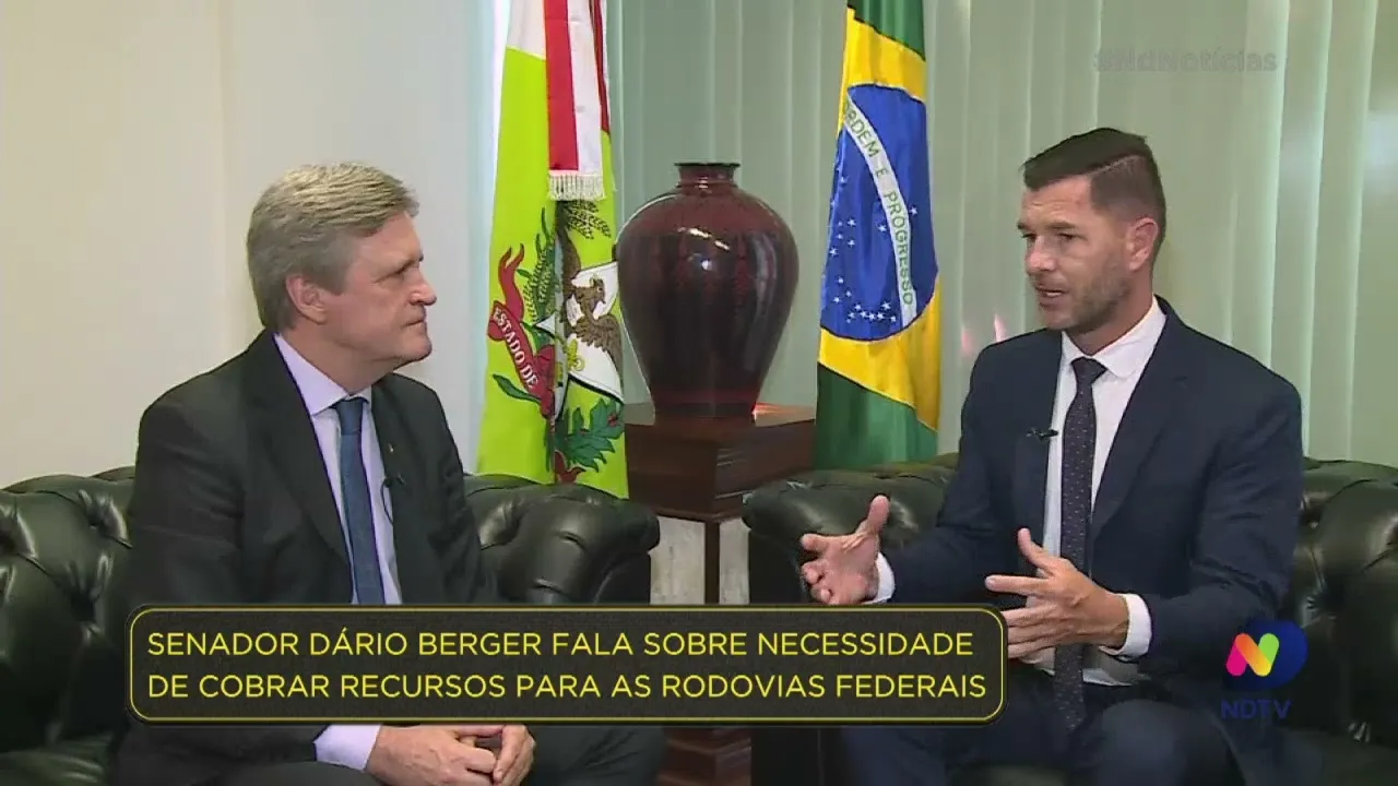 Senador Dário Berger (MDB) fala sobre a campanha "SC Não Pode Parar"