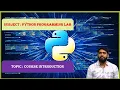 LEC01 Python Programming Lab Course Introduction by Dr K Varada Rajkumar