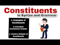 Constituents Constituents in Syntax and Grammar in Urdu and Hindi Immediate Constituents Analysis
