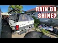 JUNKYARD RUN Getting soaked at the Pull n Save