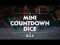 Mini Countdown Dice - 0 3 2
