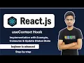 Learn useContext In 10 Minutes - React Hooks Explained