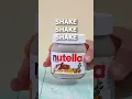 Lagu Nutella milk shake hack #shorts