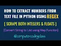 How to Extract Digits from a String in Python Python Regular Expression Regex in Python Python