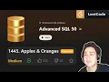 LeetCode 1445 - Apples Oranges