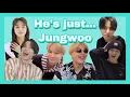jungwoo is a different breed of chaotic | happy jungwoo day!