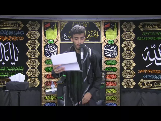⁣فراس نادى فراس - موكب الزنجيل - محرم الحرام 1439 - الليلة 9 - الرادود عباس الوهامي