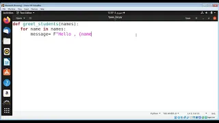 How to pass a list to a function in Python