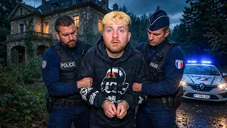 Almost ARRESTED Inside Abandoned Secret Agents House - Urban Exploration GONE WRONG