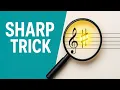 How to Instantly Identify Major Key Signatures Music Theory Sharps Flats Trick