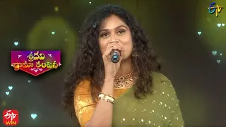 bullettu bandi song mohana bhogaraju performance sridevi drama company 30th january 2022 etv