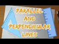 How to Draw PARALLEL and PERPENDICULAR lines with SET SQUARE and RULER or 2 set squares