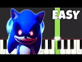 Download Lagu Ding Dong Hide \u0026 Seek - Sonic.exe Song - EASY Piano Tutorial