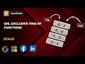 Leetcode - 636 Exclusive Time of Functions stack